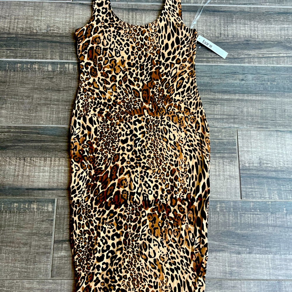 Bar III Cheetah 🐆 sexy & Petite Medium from Macy’s. Body-con. Brand new w/tags